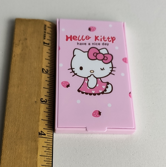 Novelty Rectangular Mirror & Comb Pink - Picture 9 of 11